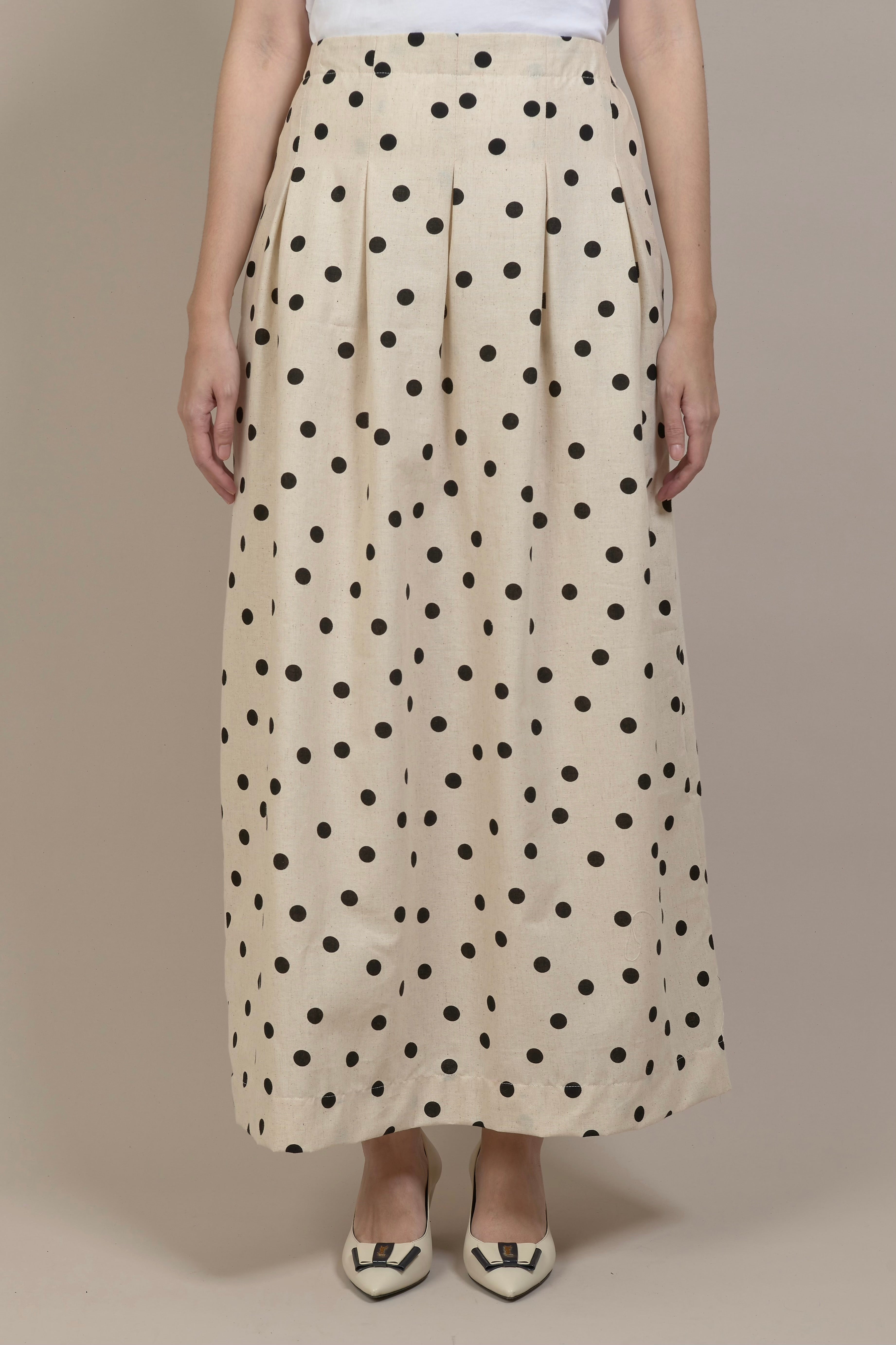 POLKA LINO SKIRT